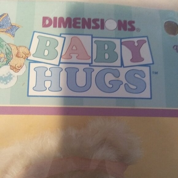 Dimensions Baby Hugs cross stitch kit bear bundles bibs Kit Made in the USA - Picture 6 of 13